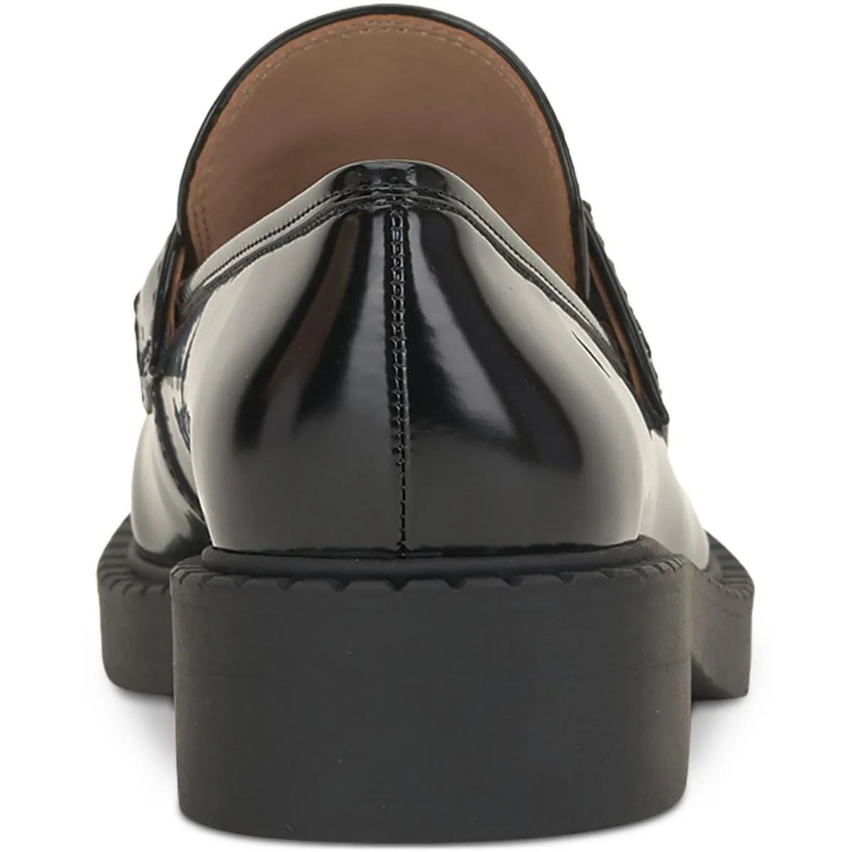 Visala Womens Patent Slip On Loafers