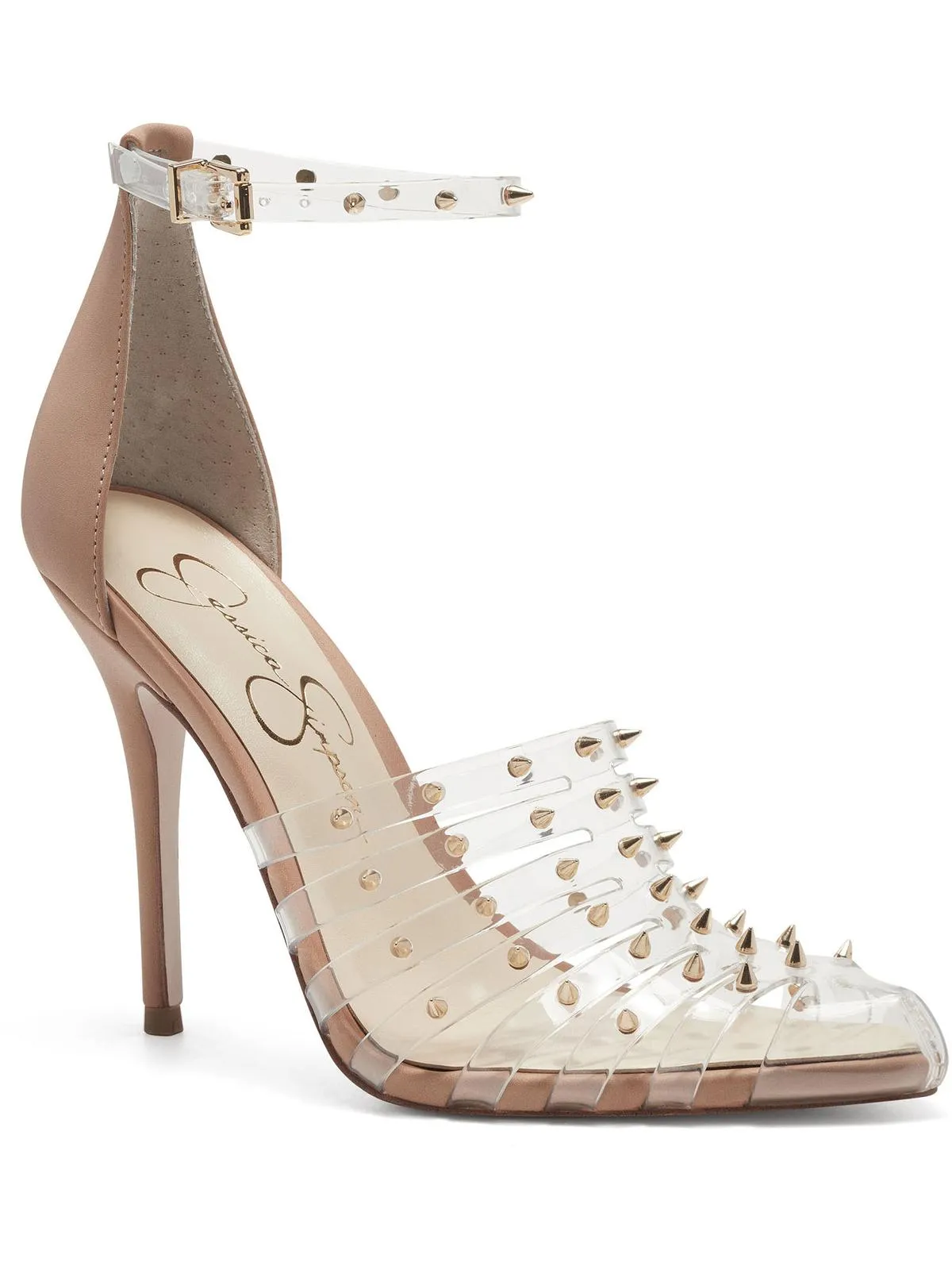 Westah Studded Womens Dressy Slip On Pumps