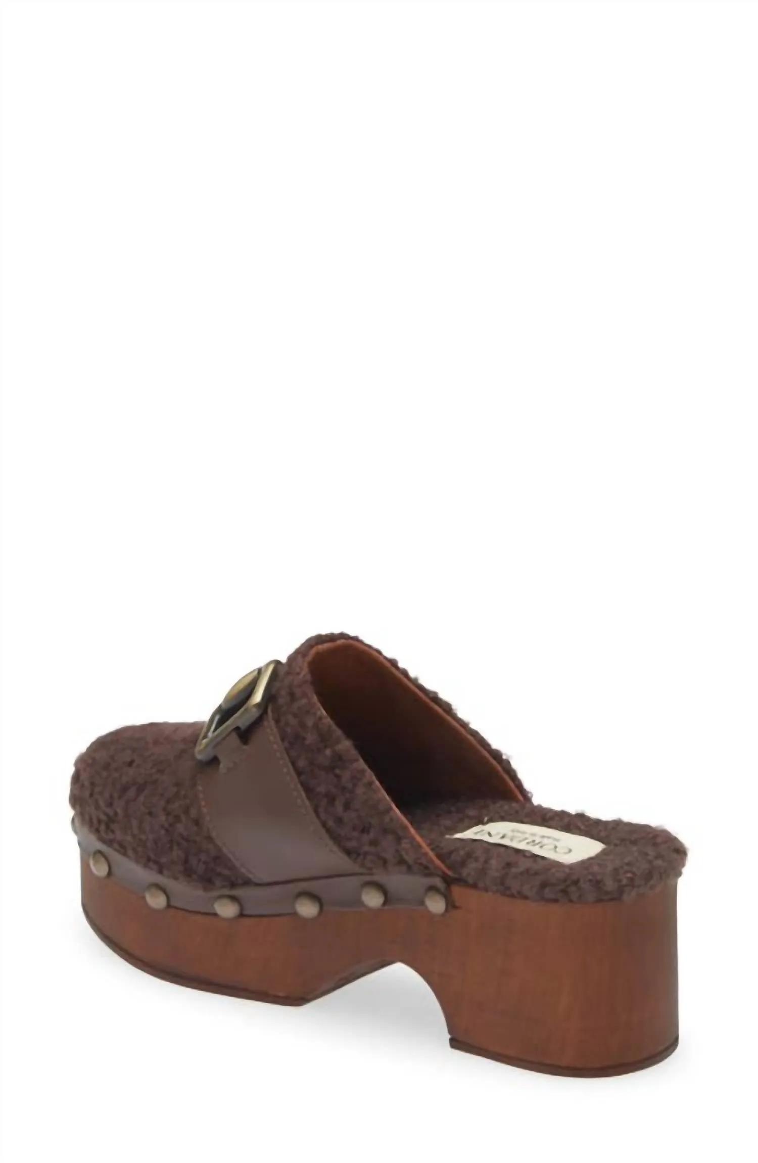 Winona Clog In Cacao Sheerling