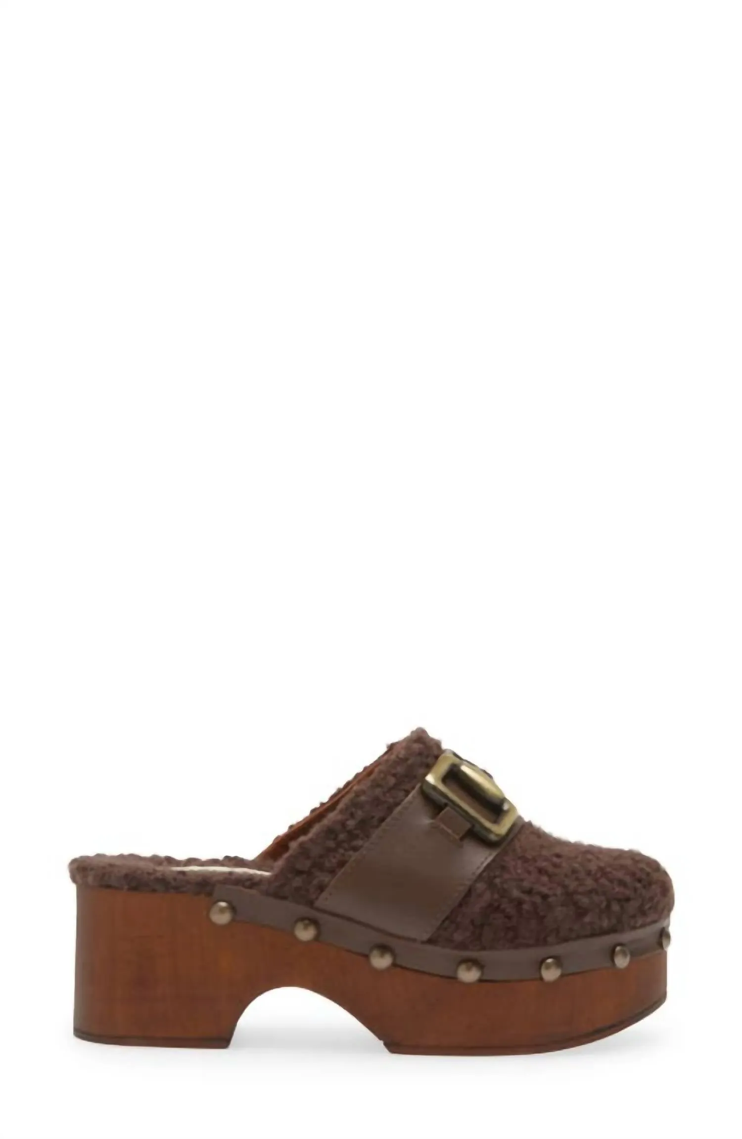 Winona Clog In Cacao Sheerling