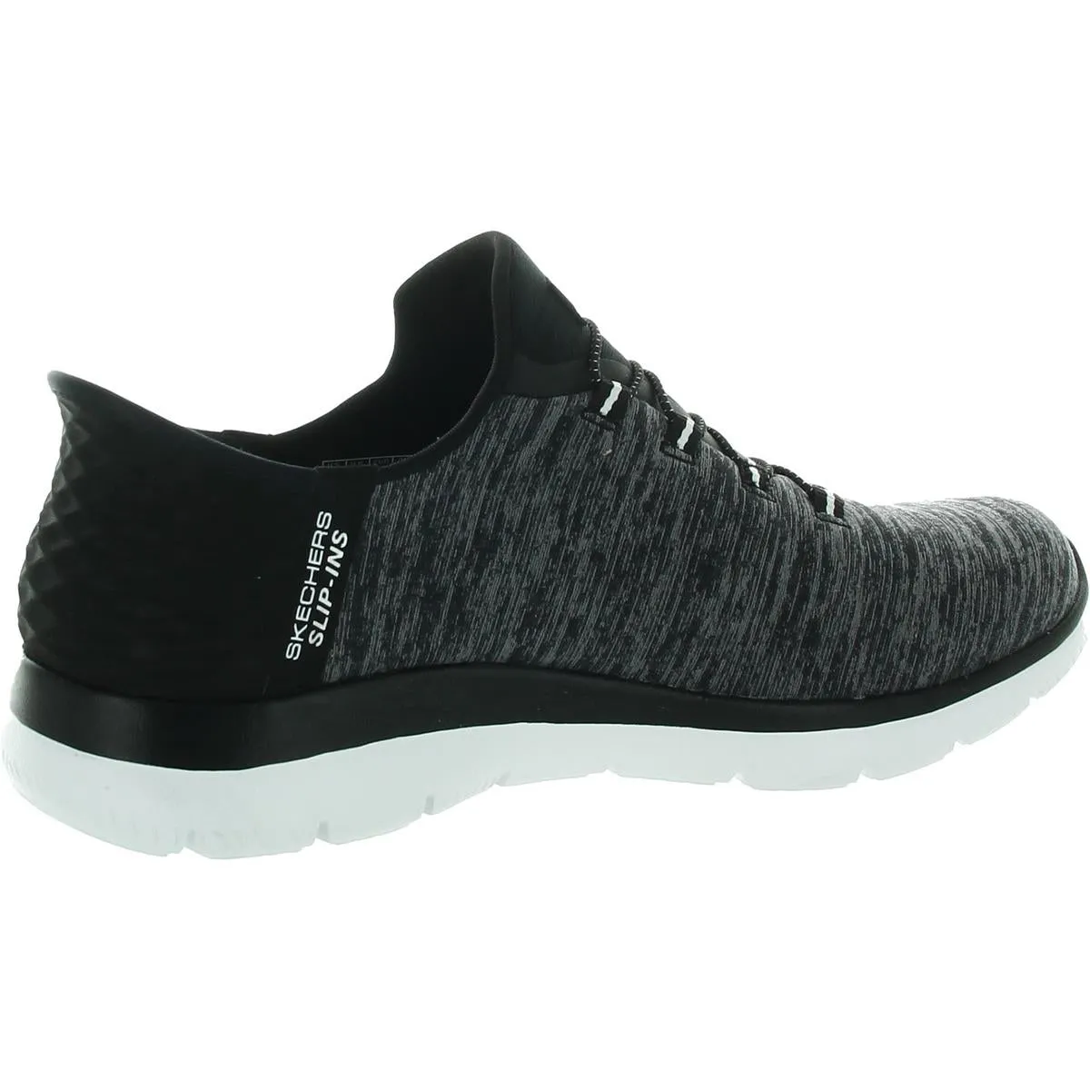 Womens Colorblock Man Made Slip-On Sneakers