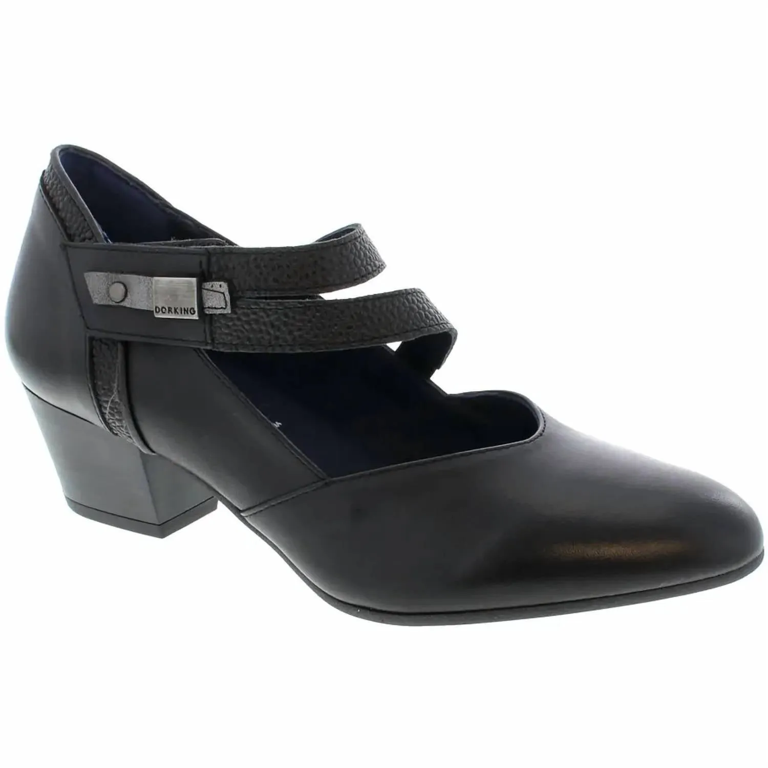 Women's Dora Strap Heel Shoes In Black