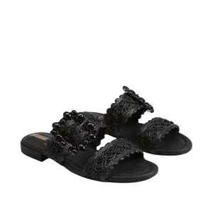 Women's Elisa Slide Sandal In Black