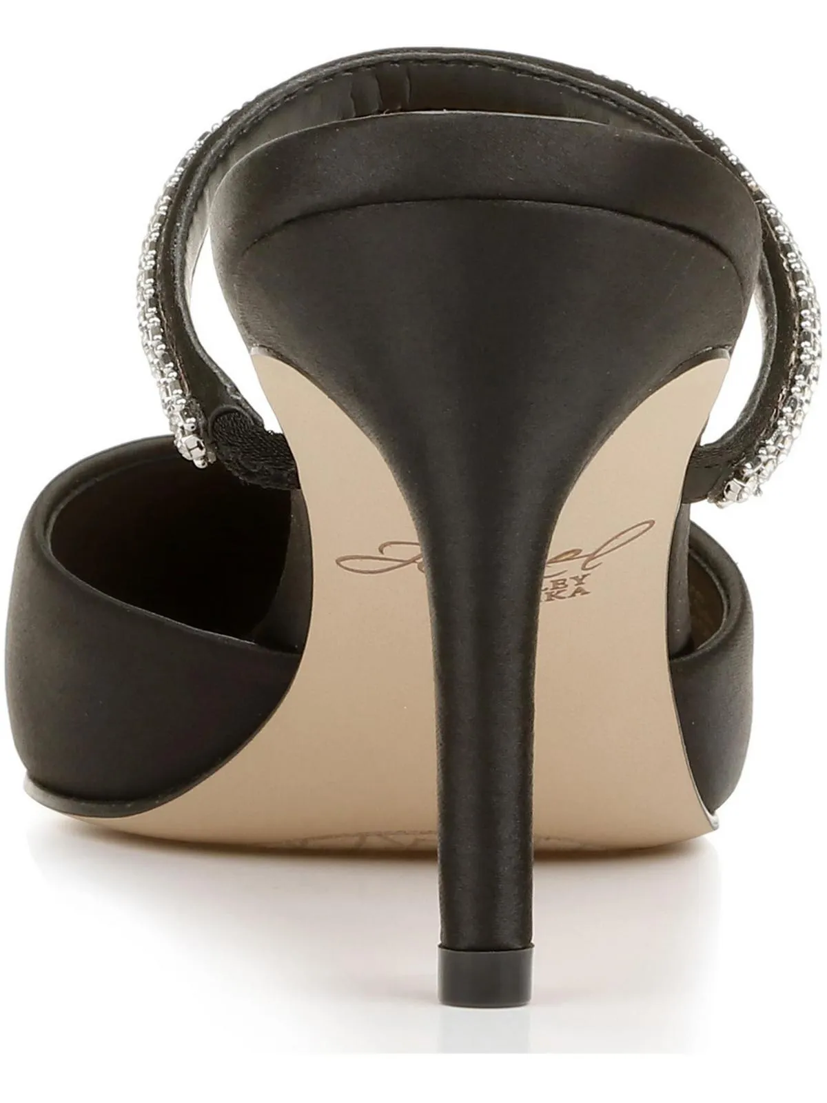 Womens Faux Leather Slip On Pumps