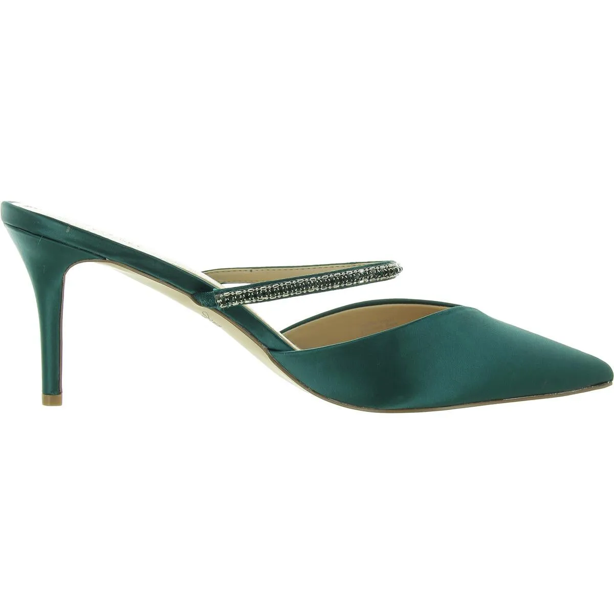 Womens Faux Leather Slip On Pumps