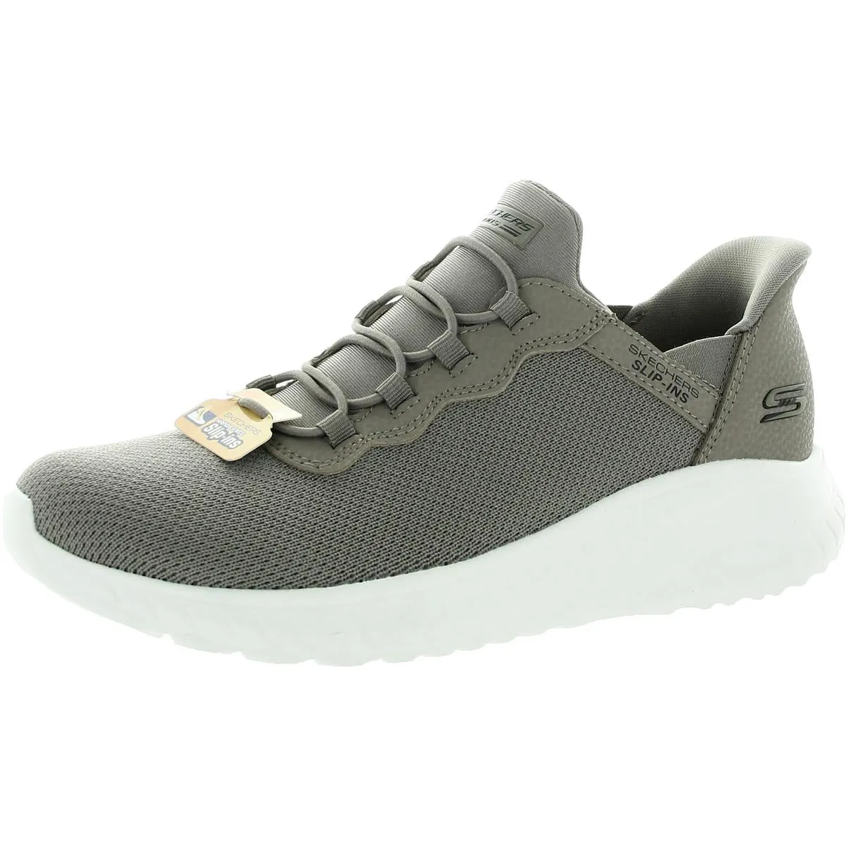 Womens Laceless Man Made Slip-On Sneakers