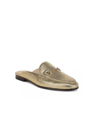 Women's Linnie Mule In Gold Lizard
