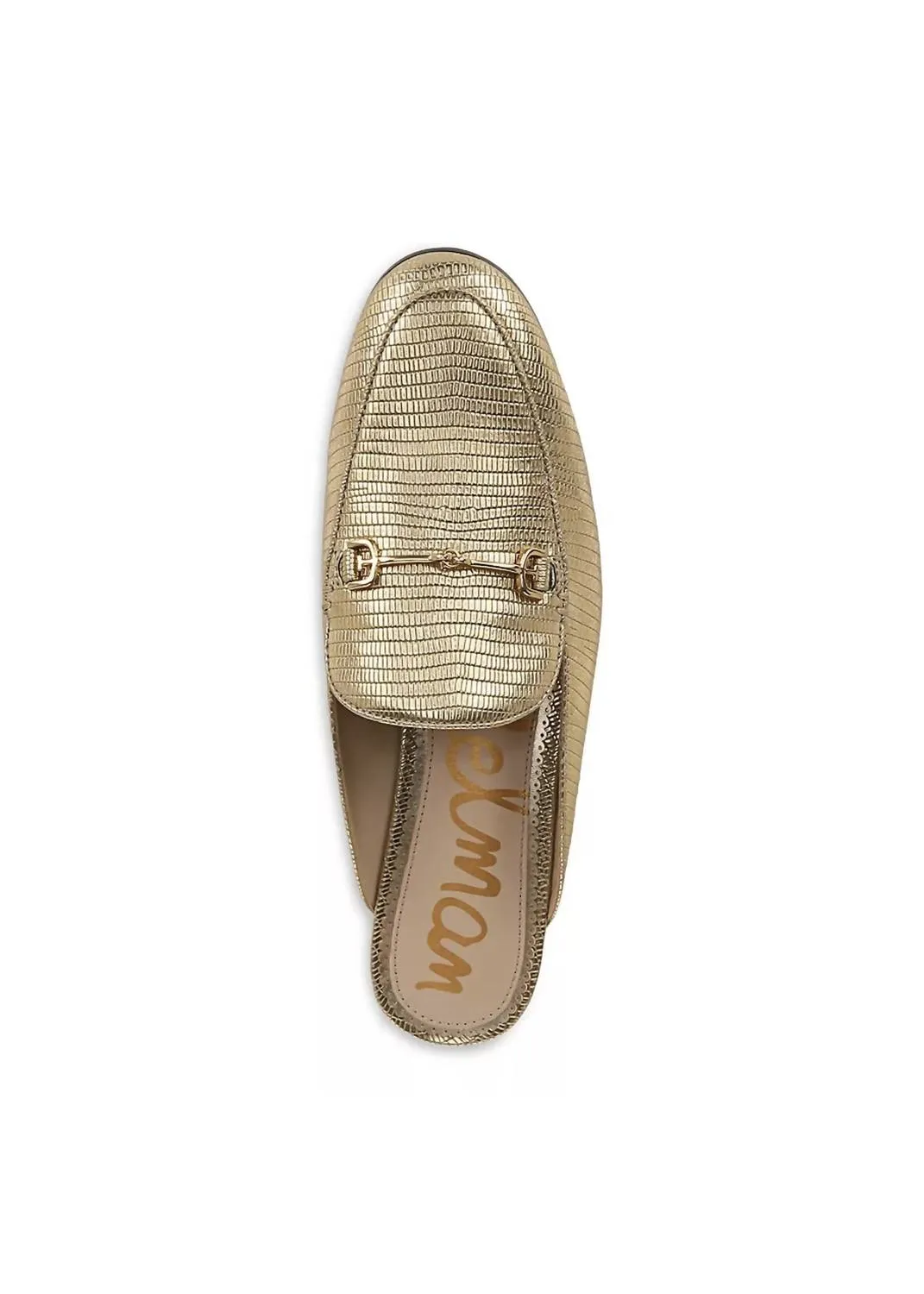 Women's Linnie Mule In Gold Lizard