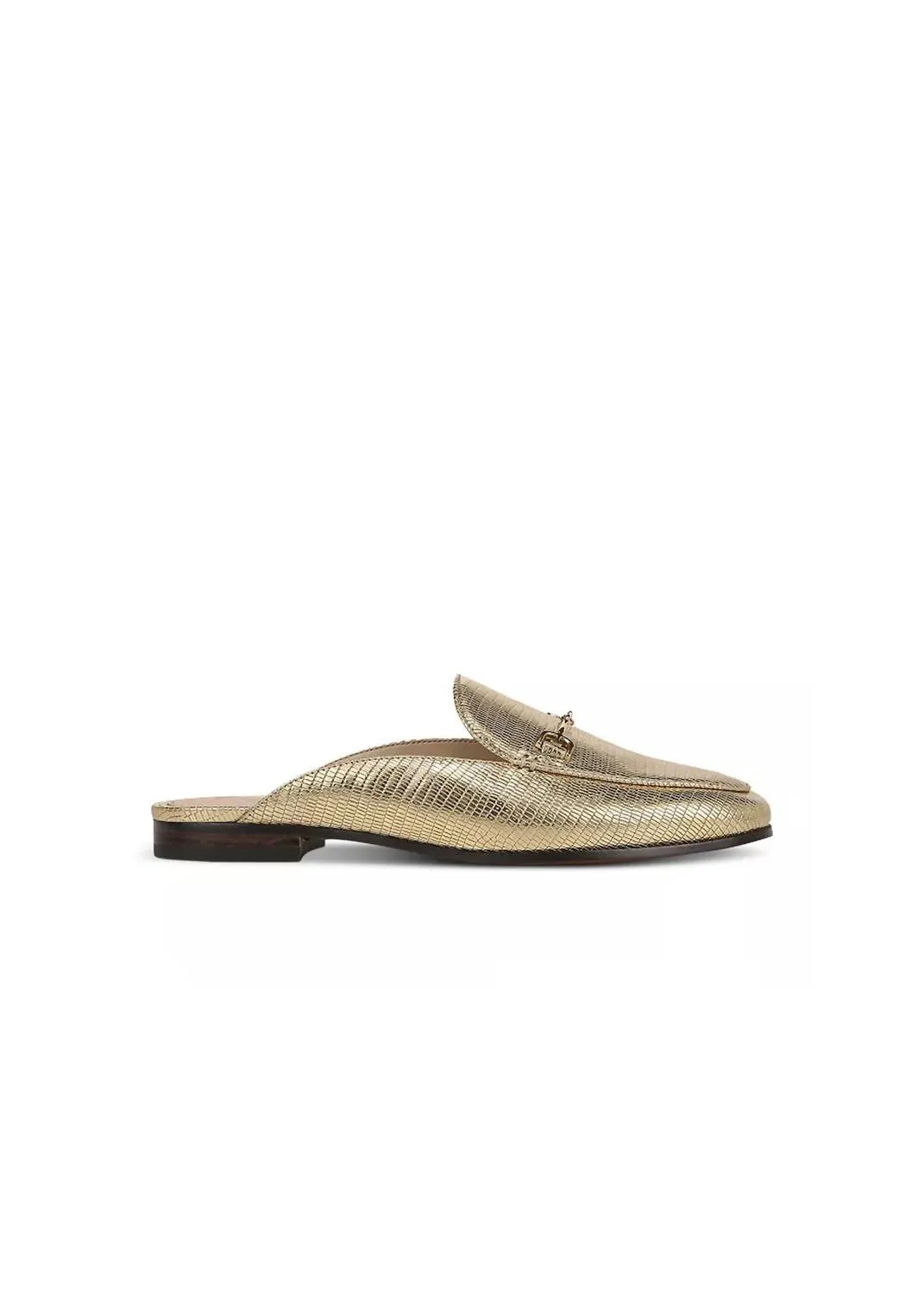Women's Linnie Mule In Gold Lizard