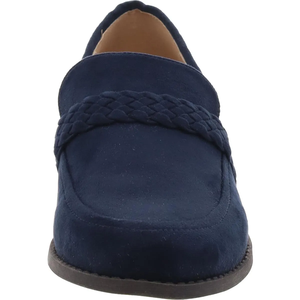 Womens Round Toe Slip On Loafers