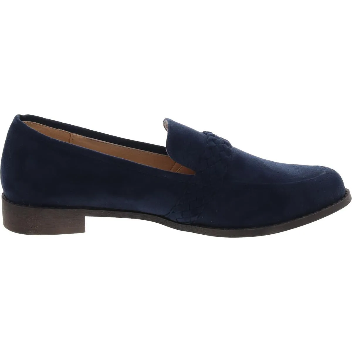 Womens Round Toe Slip On Loafers