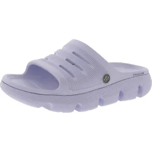 Womens Slip On Flat Pool Slides