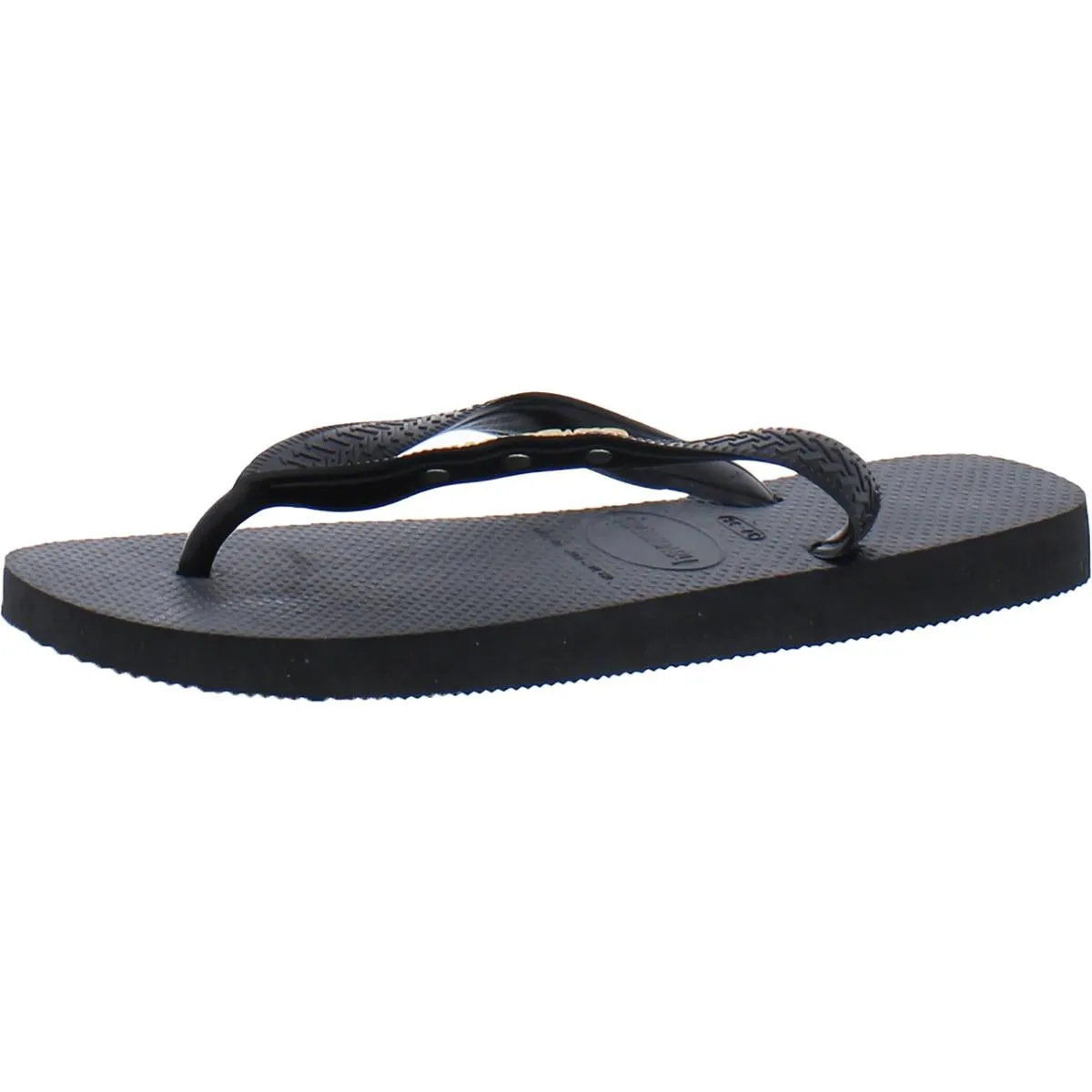 Womens Slip On Open Toe Flip-Flops